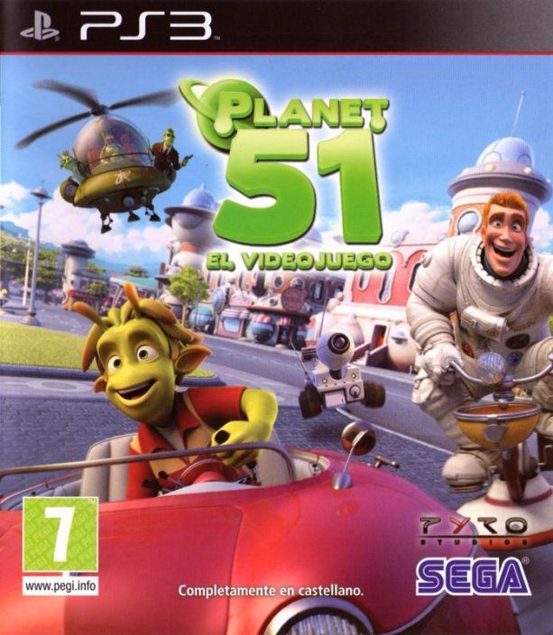 Planet 51 The Game Kaytetty PS3