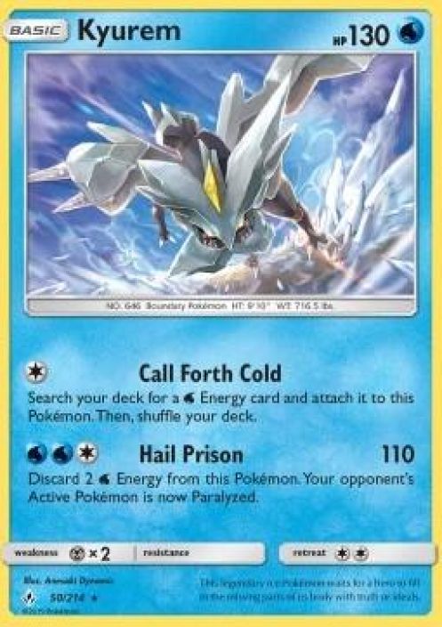 Kyurem 50/214 Holo Kunto: Near Mint