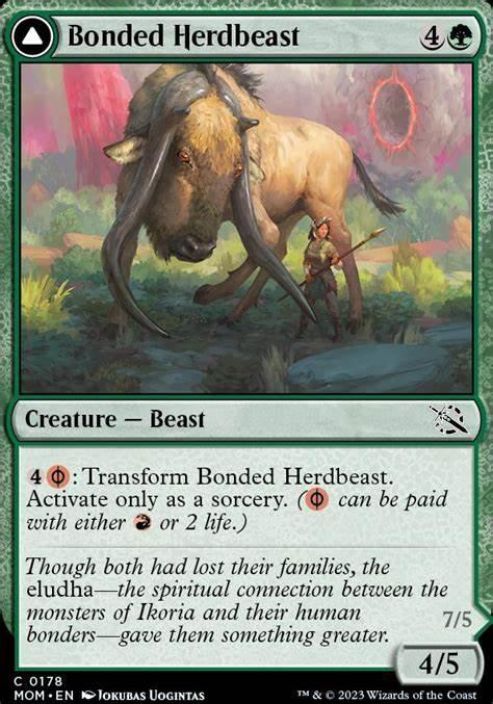 Bonded Herdbeast Foil Kunto: Near Mint