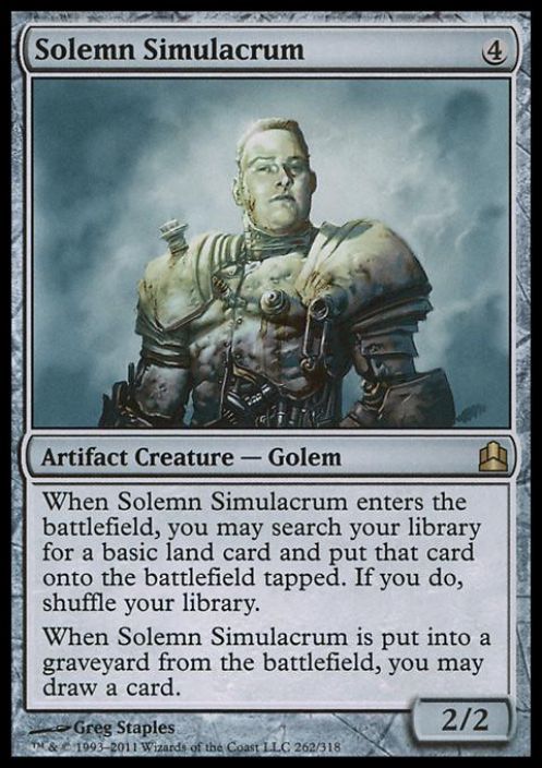 Solemn Simulacrum Kunto: NM