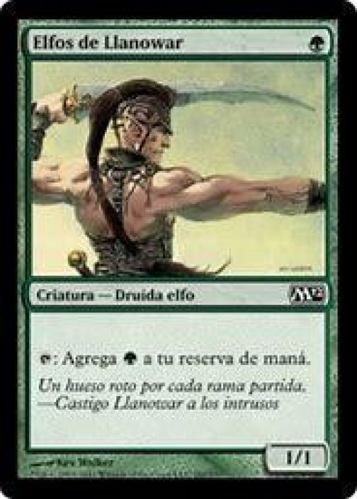 Llanowar Elves Kunto: Near Mint