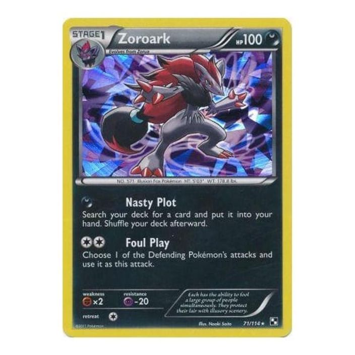 Zoroark 71/114 Holo Kunto: Good 