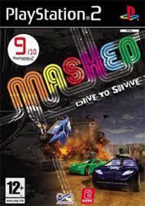 Mashed Drive to Survive kaytetty PS2