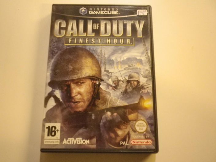 Call of Duty Finest Hour Kaytetty GAMECUBE