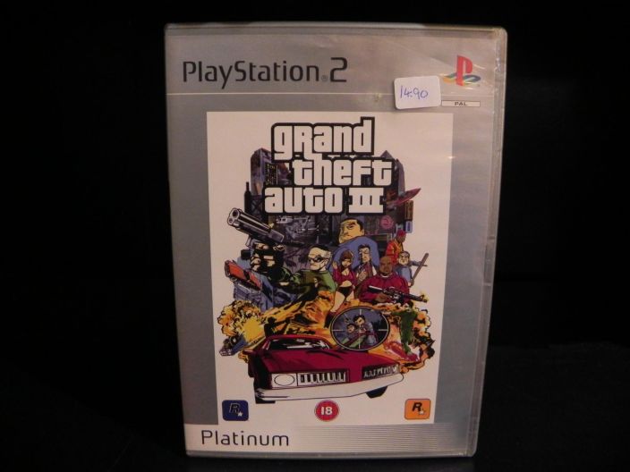 Grand Theft Auto 3 kaytetty PS2