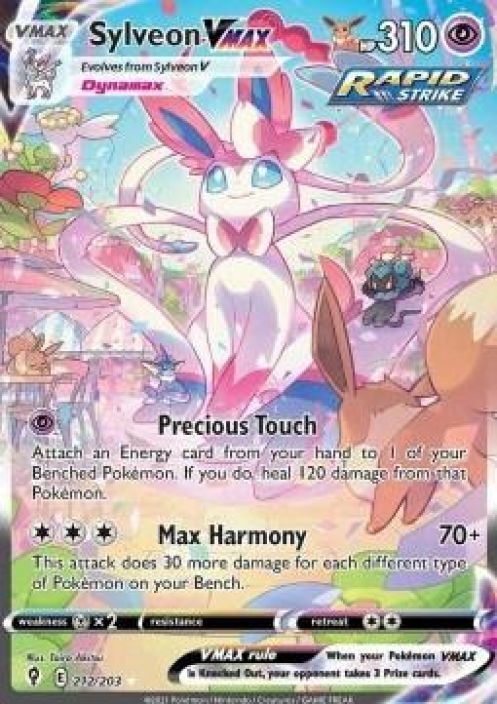 Sylveon Vmax 212/203 Kunto: Near Mint