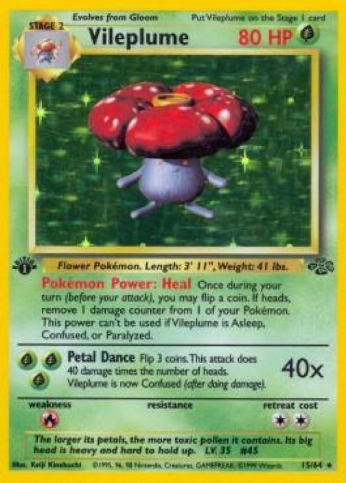 Vileplume 15/64 EX