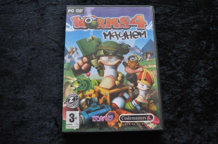 Worms 4 Mayhem kaytetty PC