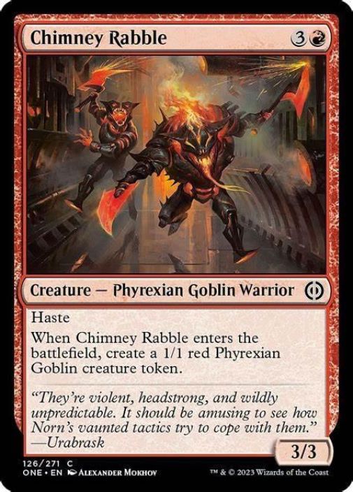 Chimney Rable Foil kunto:near mint