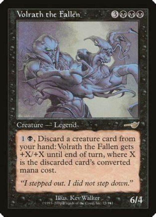 Volrath the Fallen Kunto: GD