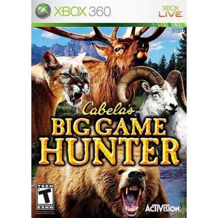 cabela's Big Game Hunter kaytetty XBOX 360