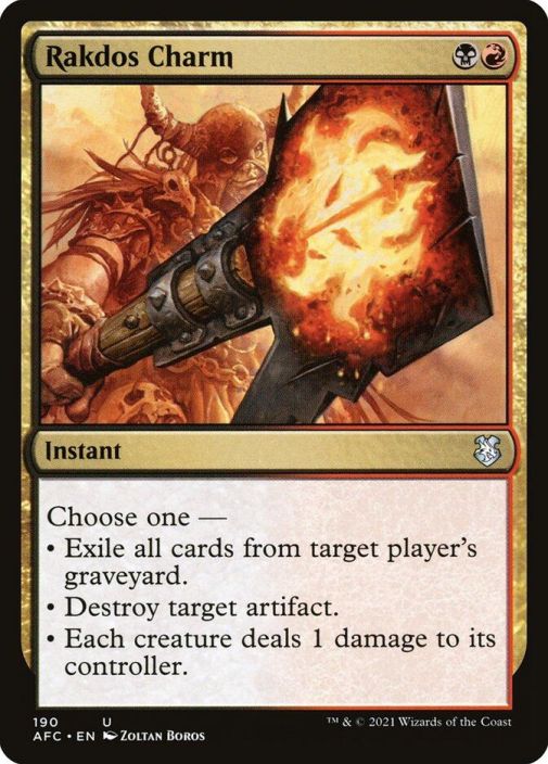 Rakdos Charm Kunto: NM