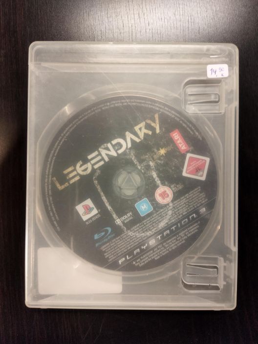 Legendary Loose Kaytetty PS3 ei alkuperaisia pahveja