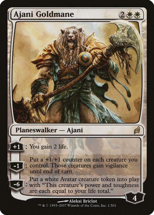 Ajani Goldmane Kunto: Good