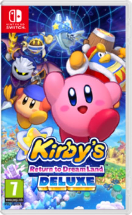 Kirbys Return to Dream Land Deluxe Switch Kirbys Return to Dream Land, eli Euroopassa Kirbys Adventure siirtyy