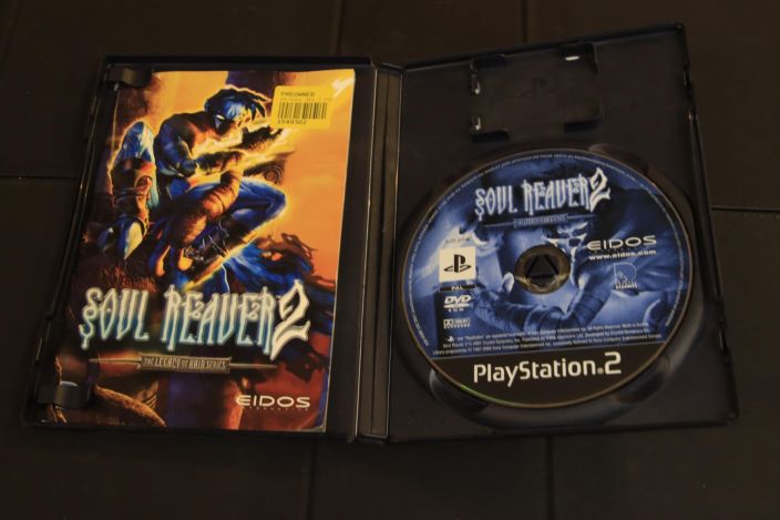 Soul Reaver 2 kaytetty PS2 manuaali 