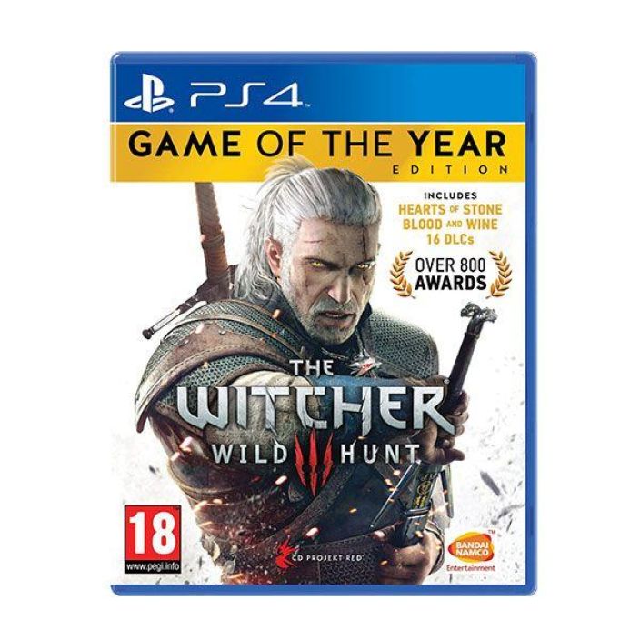 The Witcher 3 Wild Hunt Game of the Year Kaytetty PS4