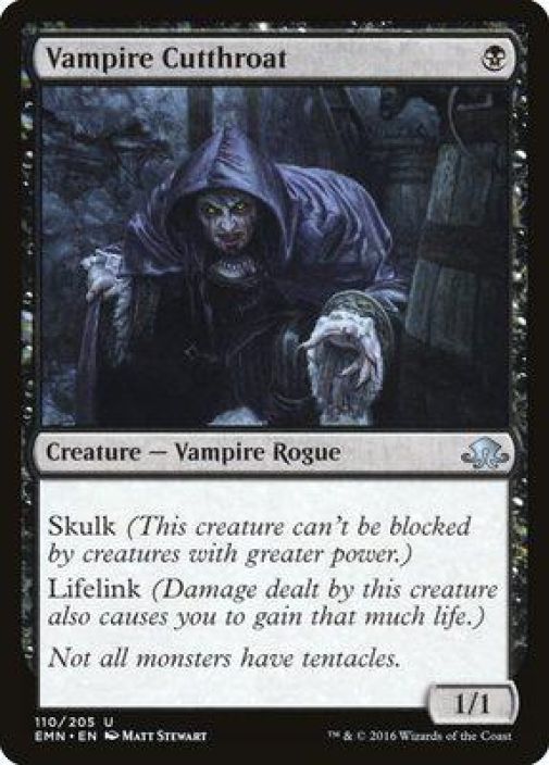 Vampire Cutthroat Kunto: Near Mint