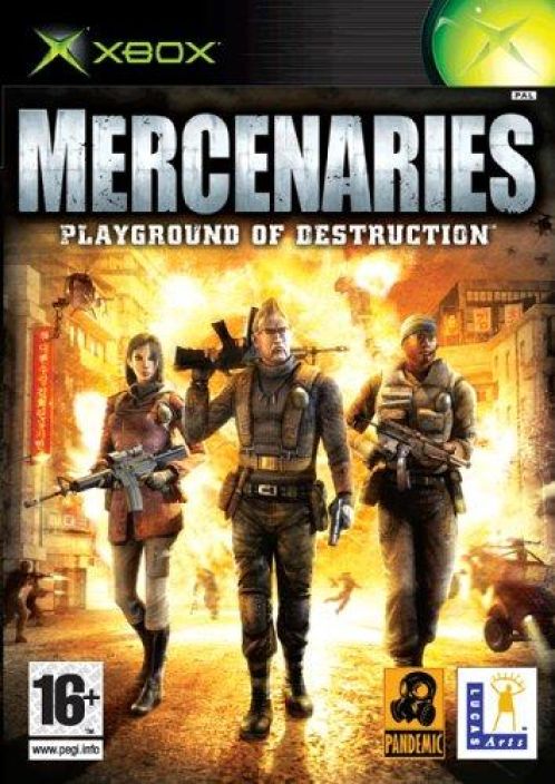 Mercenaries Xbox Kaytetty