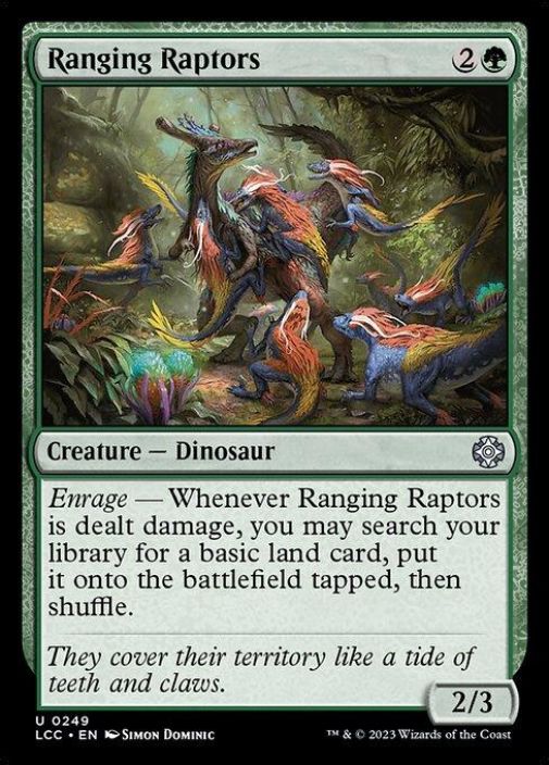 Ranging Raptors Kunto: EX