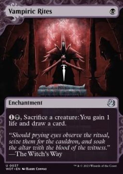 Vampiric Rites Kunto: Near Mint