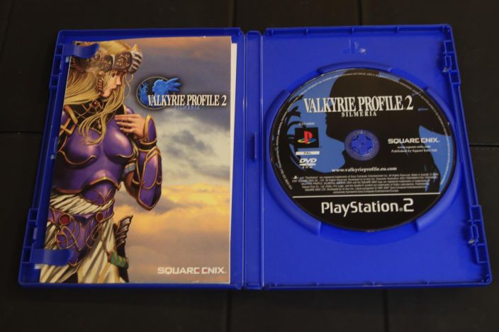 Valkyrie Profile 2 Silmeria Kaytetty PS2 Mukana Manuaali