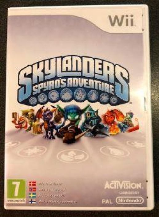 Skylanders Spyro's Adventure + portaali Kaytetty Wii 