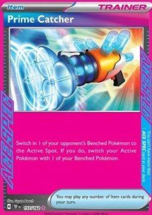 Prime Catcher 157/162 Kunto: Light Played