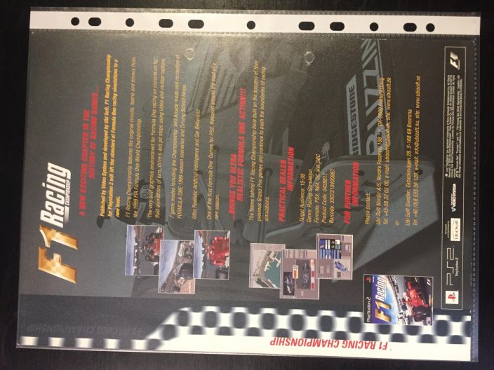 F1 Racing Championship Ubisoft