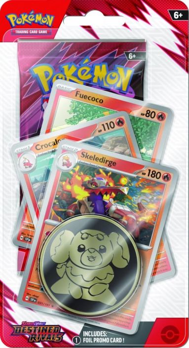 Pokwmon Destined Rivals Skeledirge Premium Checklane Blister