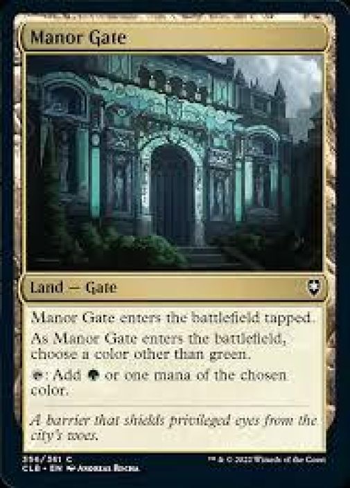 Manor Gate Kunto: NM