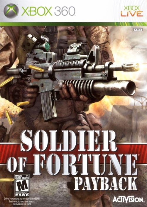 Soldier Of Fortune Payback kaytetty XBOX 360