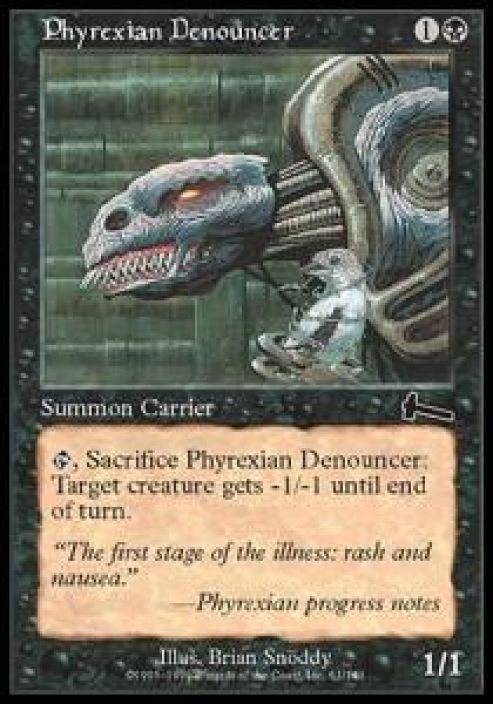 Phyrexian Denouneer Kunto: Near Mint