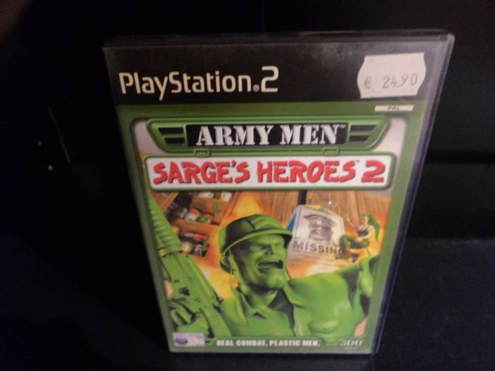 Army Men: Sarge's Heroes 2 kaytetty PS2
