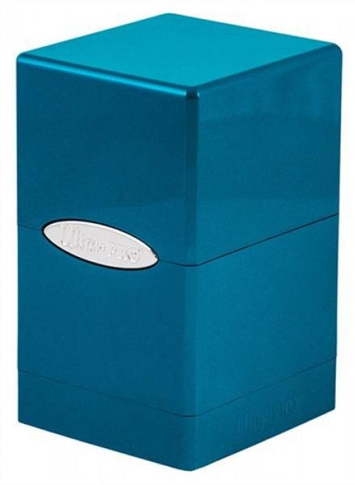 Ultra Pro Satin Tower Deck Box Ice mahtuu +100 standard kokoista sleevattua korttia 