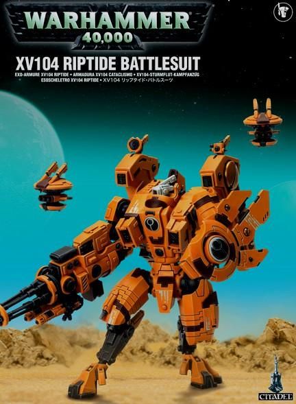 Warhammer 40,000 XV104 Riptide Battlesuit