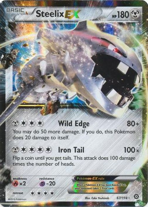 Steelix EX 67/114 Kunto: Light Played