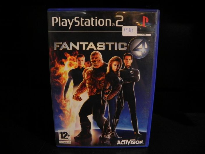 Fantastic four Rise of the Silver surfer kaytetty PS2