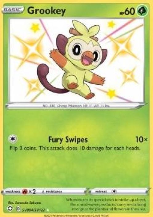 Grookey sv004/sv122 kunto:near mint