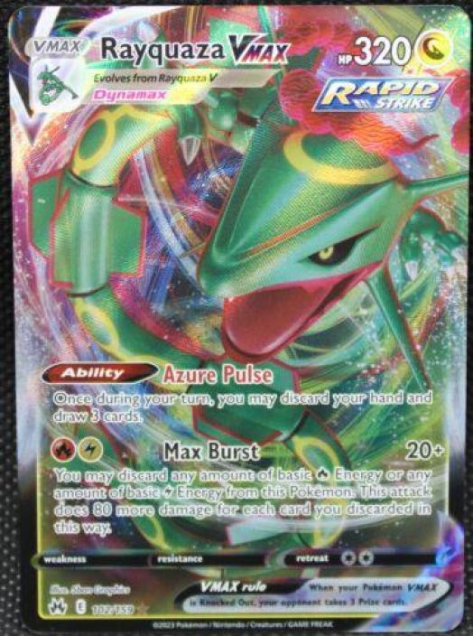 Rayquaza VMAX 102/159 Kunto: NM/M