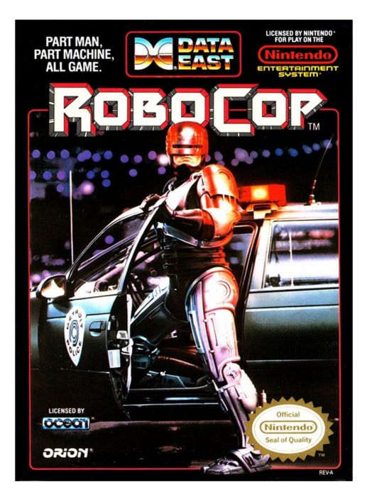 Robocop NES Huonokuntoinen pakkaus
