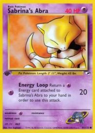 Sabrina's Abra 91/132