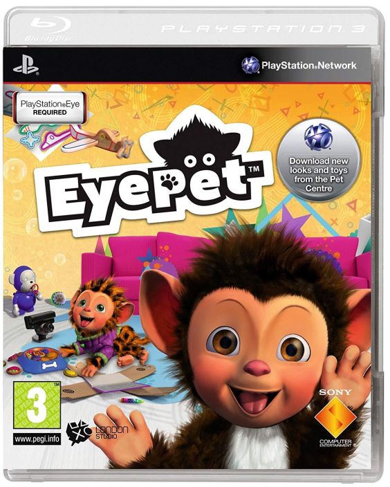EyePet (PlayStation Eye requred) PS3 Kaytetty