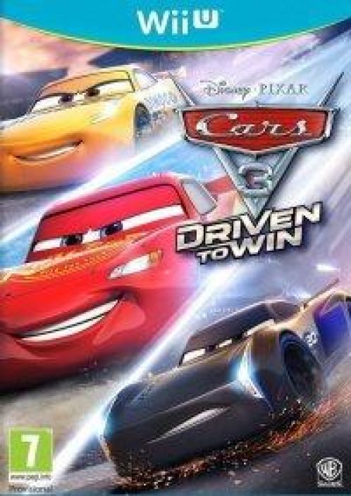 Cars 3 Driven to Win WiiU kaytetty
