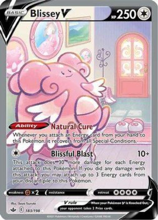 Blissey V 183/198 Kunto: Near Mint