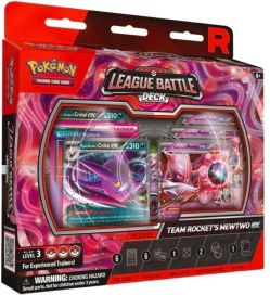 Pokemon League Battle Deck Team rocket's Mewtwo ex