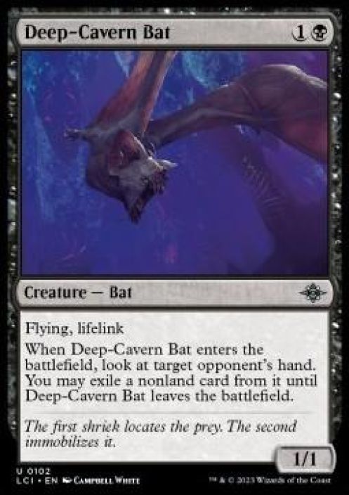 Deep-Cavern Bat Kunto: Near Mint