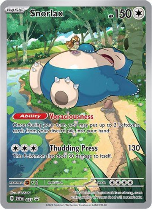 Snorlax 051 Promo Kunto: NM