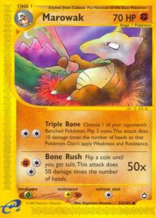 Marowak 54/147 DMG Kunto DMG