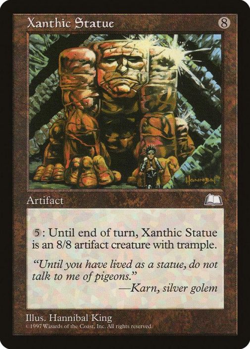 xanthic statue Kontu: EX